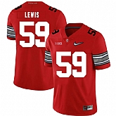 Ohio State Buckeyes 59 Tyquan Lewis Red Diamond Nike Logo College Football Jersey Dzhi,baseball caps,new era cap wholesale,wholesale hats